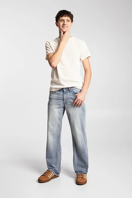 sage cart#8883 Men's Slim Straight Jeans