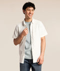 SAGE CART# 8889 Flocked Diamond Shirt