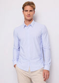 SAGE CART# 88821 Slim-fit printed nylon shirt